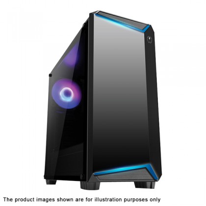 AVF Gaming Freak FLUX K12G Premium Middle Tower Case M-ATX/ATX Tempered Glass Edition